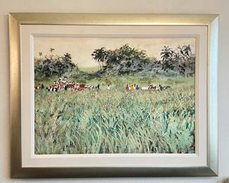 Nguni Cows in Zululand by Gail van Lingen, 2006