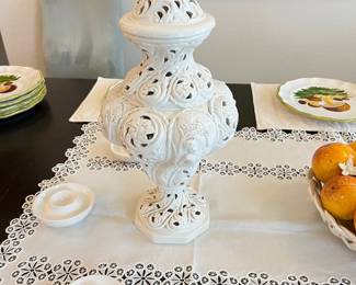 Italian ceramic pieces