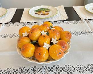 Italian ceramic pieces