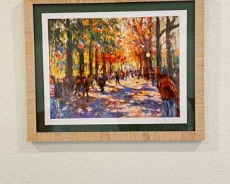Max Agostini signed/numbered print