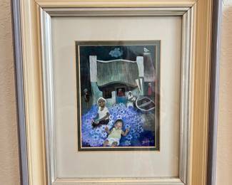 Normand Dunn painting