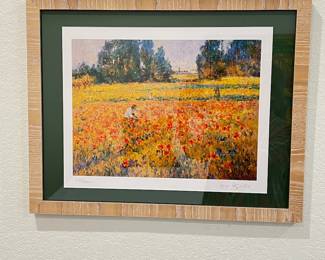 Max Agostini signed/numbered print