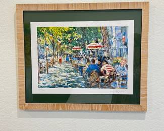 Max Agostini signed/numbered print