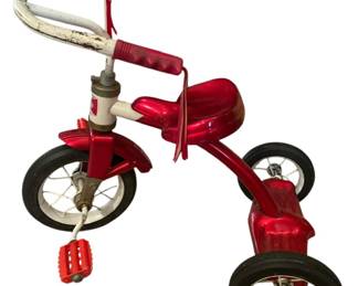 Vintage MTD Red White Tricycle 