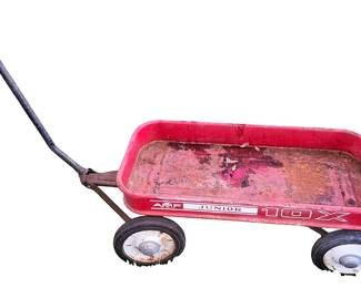 Vintage AMF Junior 10 X Red Wagon 