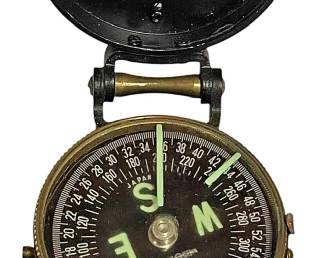Vintage Engineer Lensatic Compass Pocket 