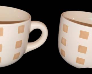 California Pantry Pair Of Coffee Mugs 2000 