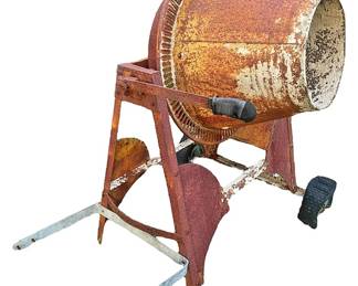 Vintage Concrete Mixer 