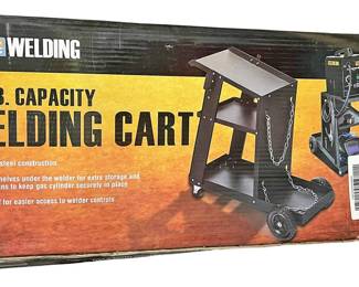 NEW Chicago Electric, 100 LB Welding Cart 