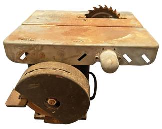 Vintage Stanley Handyman Bench Grinder 