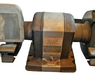 Vintage Craftsman Bench Grinder 