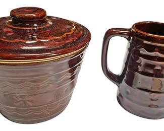 Marcrest Stoneware Jar Pitcher 