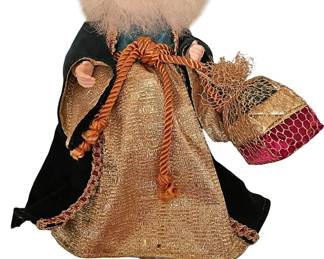 Vintage Old St Nick Tree Topper 