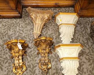 Wall Sconces to showcase vases