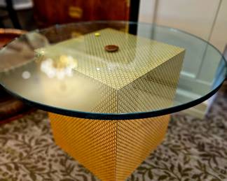1980s modern side table