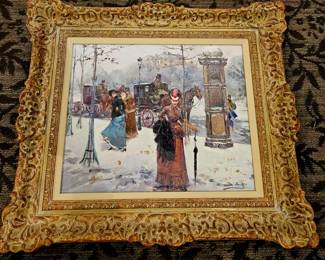 Stunning oil, signed