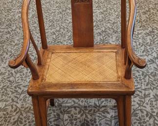 Chinese Horseshoe "Wisdom Chair"
