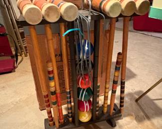 Croquet set