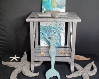 Mermaid and Starfish Decor