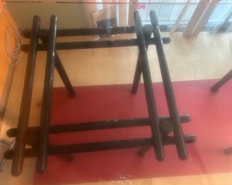 Postmodern tubular dining table