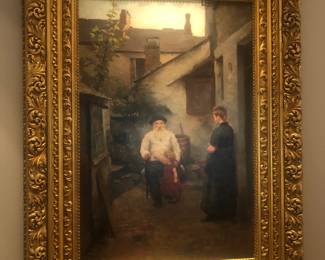 Original oil painting by Hely Augustus Morton Smith