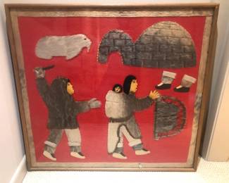 made with real seal skin