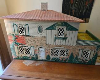 Vintage doll house