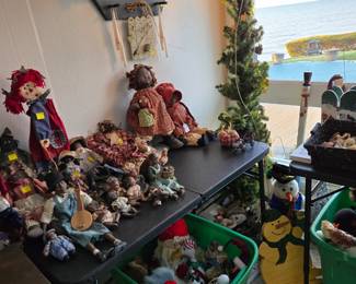 Collection of dolls