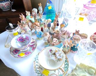 Beatrix Potter figures
