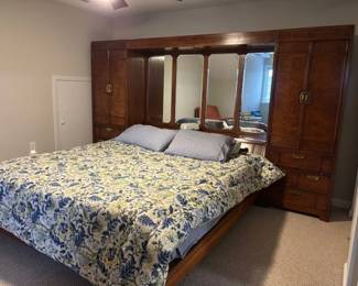 King Sleep Number Bed.  Separate surround
