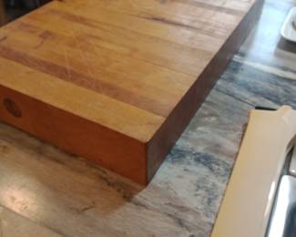Nice thick chop block