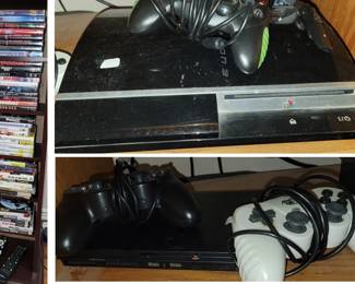 Sony PlayStation, games and controllers