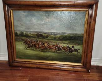 Traditional framed art