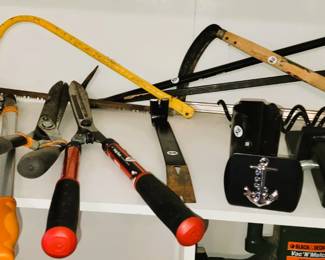 Saws, trimmers and hand tools