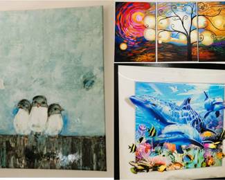 Pier 1 and Original wall decor art