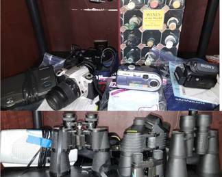 Binoculars, weather stations, camcorders and cameras