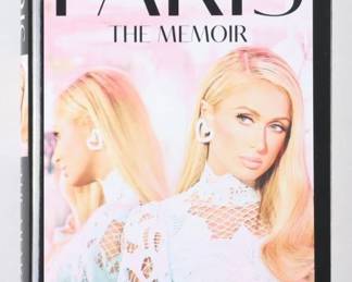 Paris Hilton Signed "Paris: The Memoir" Hardcover Book Inscribed "XOXO" (Premiere Collectibles)