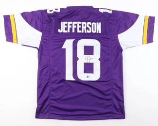 Justin Jefferson Signed Jersey (Beckett)
