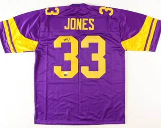 Aaron Jones Signed Speed Rush Pro Style Jersey (JSA & PIA)