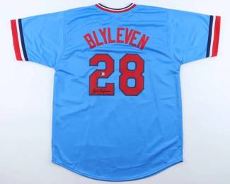 Bert Blyleven Signed Minnesota Twins Pro Style Jersey (Beckett)