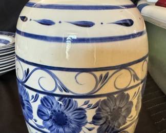 blue vase