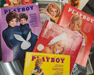 Playboy Magazines 1970's
