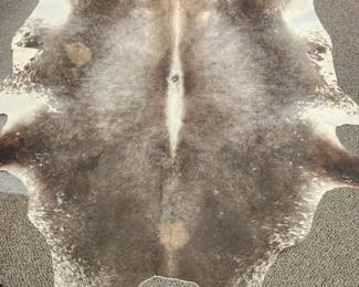 Hide area rug