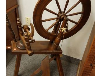 Antique Spinning Wheel