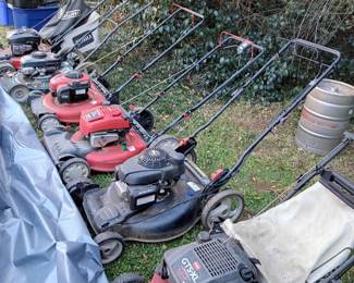 Plethora of Lawn Mowers