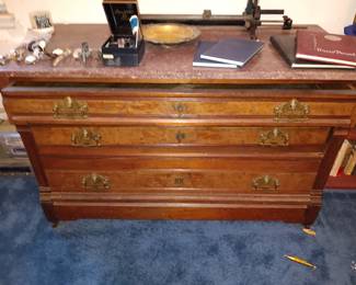 Marble Top Dresser