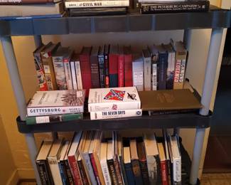 More Books: lots of military, civil war, history, etc