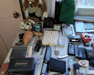 Lots of Smalls: Knives, Teddy Roosevelt Bear, etc