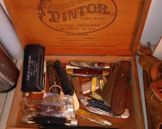 Lots of Pocket Knives