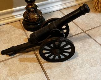 Cast iron cannon